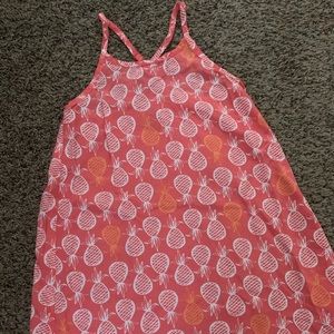 3/$15 Old navy pineapple orange tunic dress